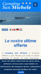 Mobile Screenshot of campingsanmichele.it